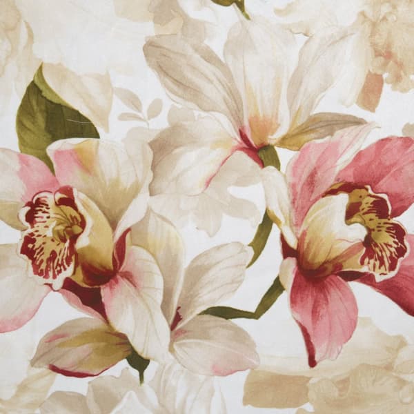 Färdig gardin på tejp LILLIE 140x270 Eurofirany rosa