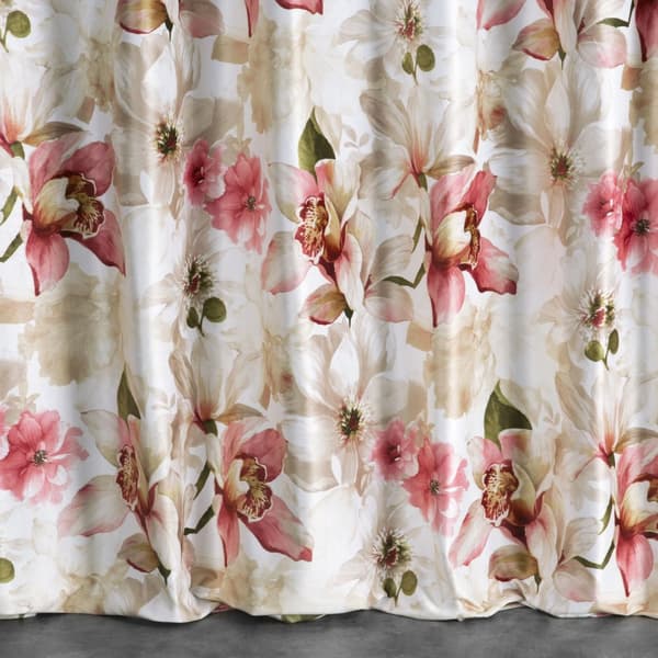 Färdig gardin på tejp LILLIE 140x270 Eurofirany rosa