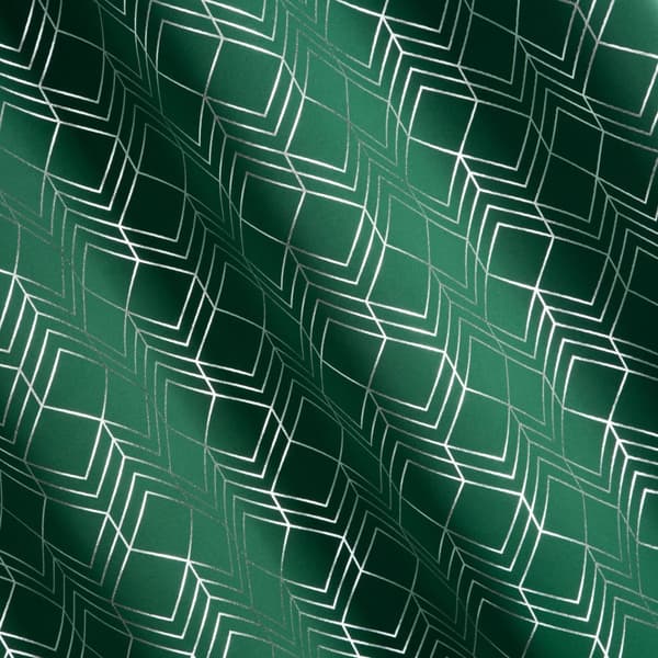 Färdig gardin med öljetter POLI 140x250 Design91 grön