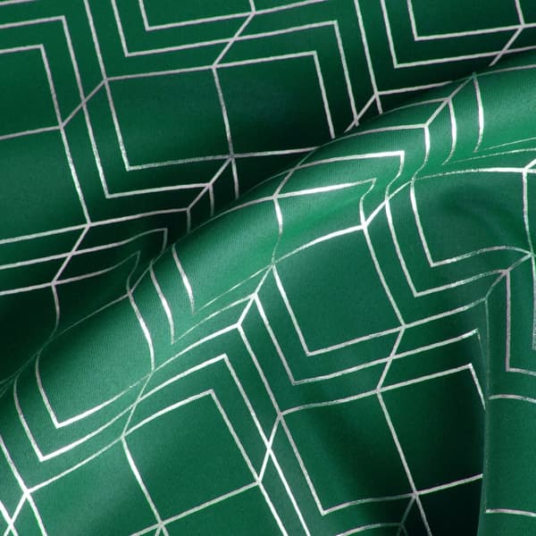 Färdig gardin med öljetter POLI 140x250 Design91 grön