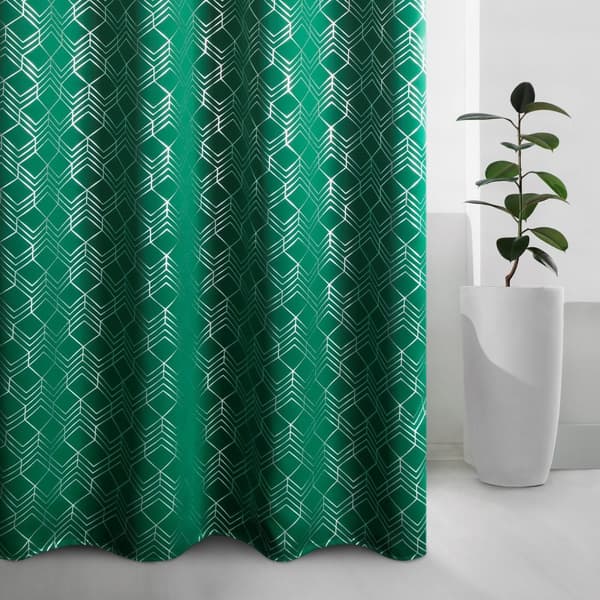 Färdig gardin med öljetter POLI 140x250 Design91 grön