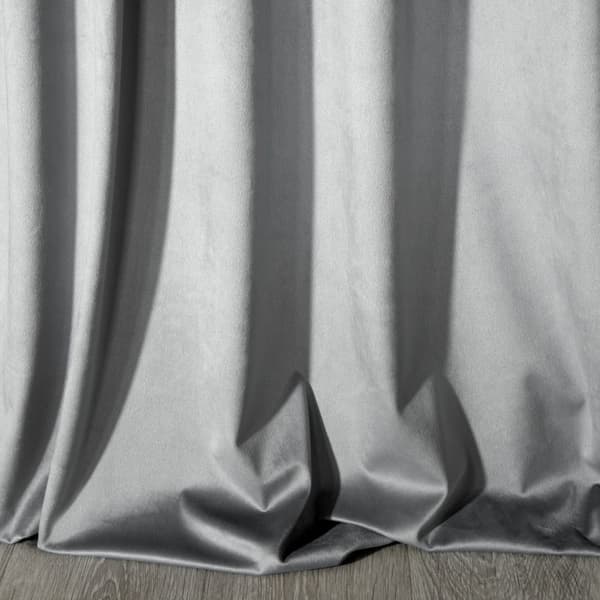 Valmis verho silmukoilla MELANIE 215x250 Eurofirany harmaa
