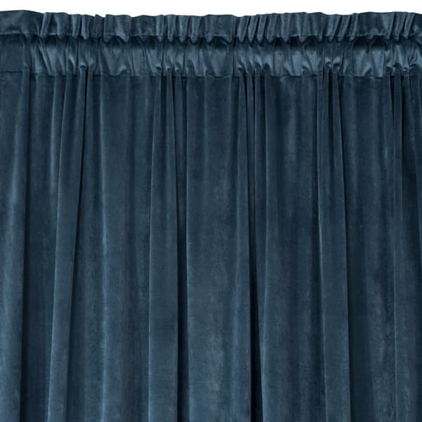 Færdiglavet gardin på tape PIERRE 140x300 Pierre Cardin Eurofirany marineblå