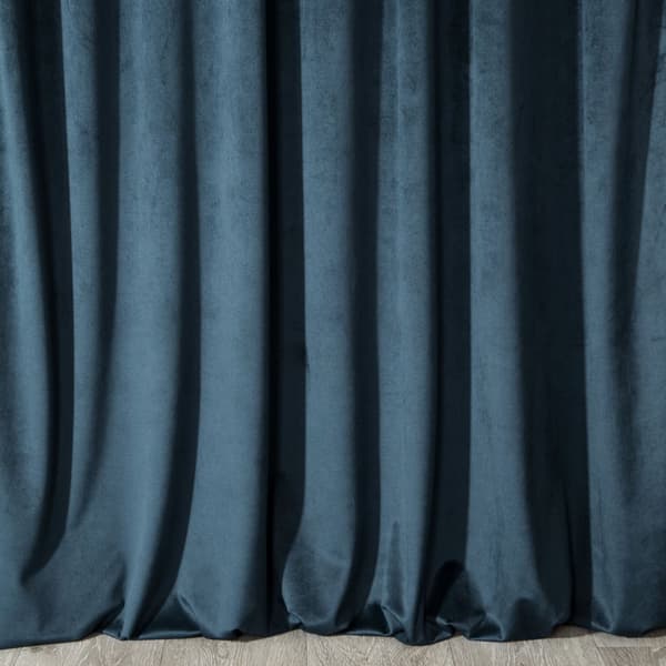Færdiglavet gardin på tape PIERRE 140x300 Pierre Cardin Eurofirany marineblå