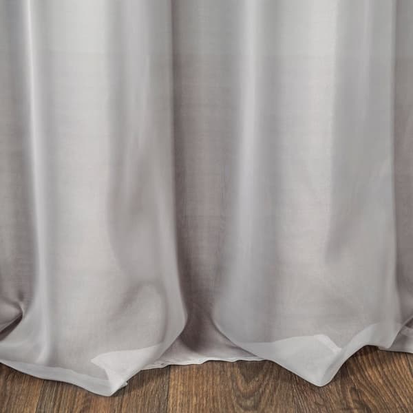 Valmis verho silmukoilla AMIRA 140x250 Eurofirany hopea