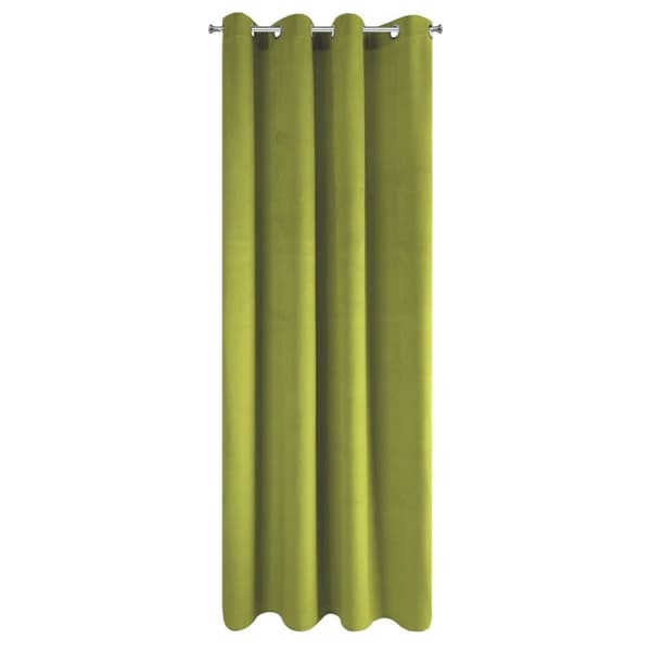 Færdiglavet gardin med øjer PIERRE 140x250 Pierre Cardin Eurofirany lys oliven