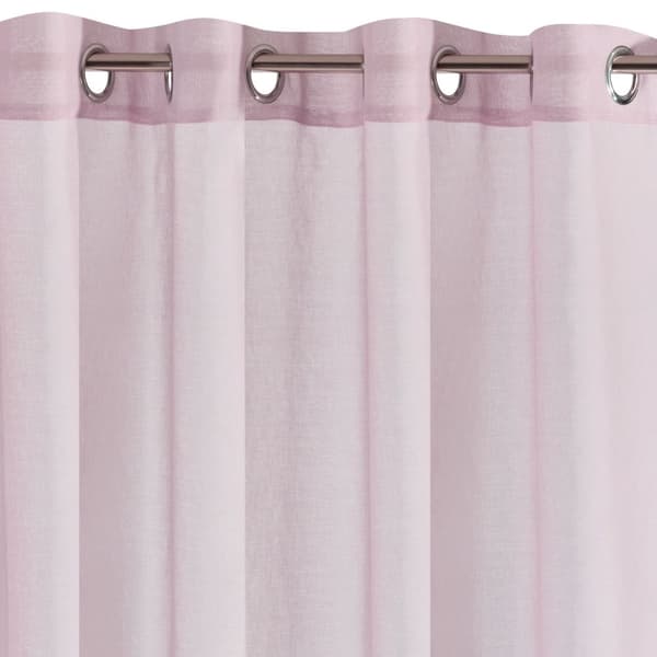 Færdiglavet gardin med øjer ESIM 140x250 Eurofirany pink