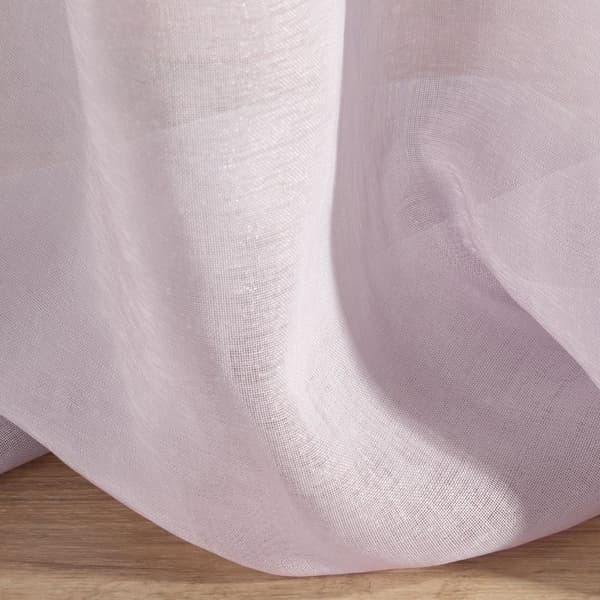 Færdiglavet gardin med øjer ESIM 140x250 Eurofirany pink