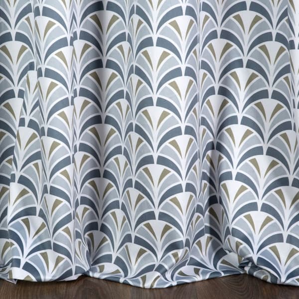 Valmis verho silmukoilla ABEL 140x250 Design91 terästä
