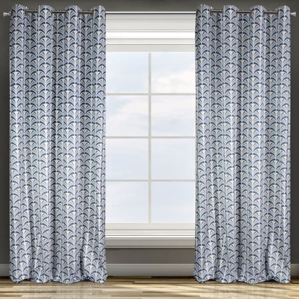 Valmis verho silmukoilla ABEL 140x250 Design91 terästä