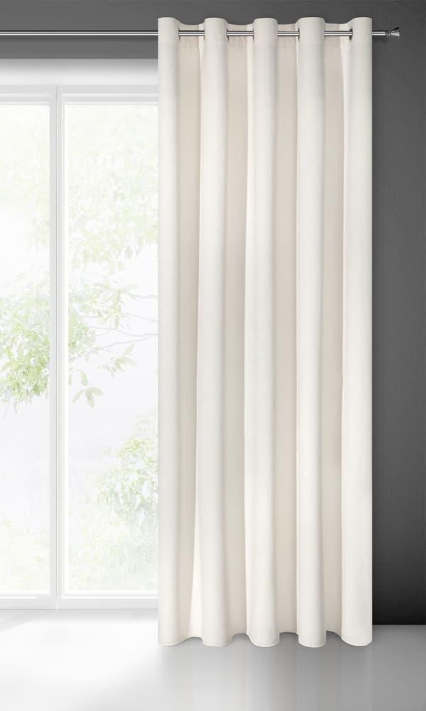 Valmis verho silmukoilla VILLA 140x250 Eurofirany kerma