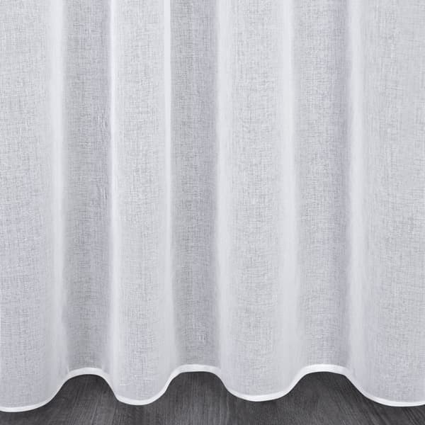 Valmis verho teipillä ELPIDIA 350x150 Eurofirany valkoinen