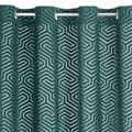 Pikkukuva 3 / 9: Valmis verho silmukoilla INGA 140x250 Pierre Cardin Eurofirany turkoosi