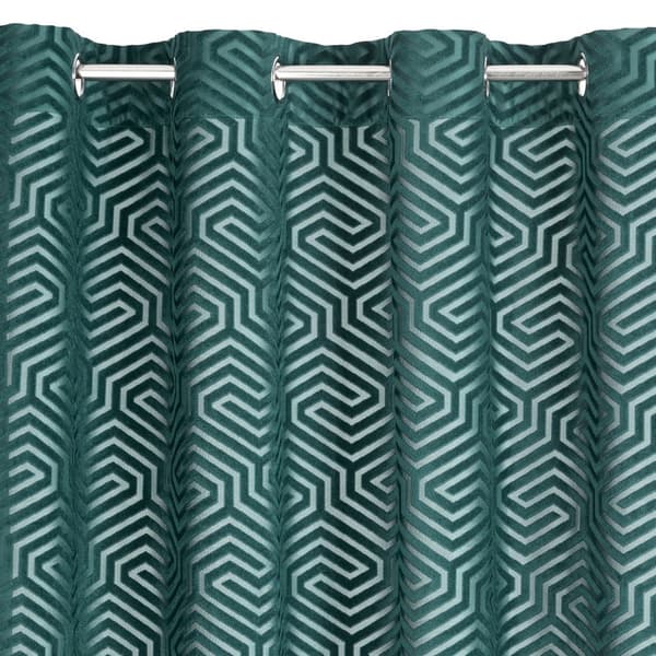 Valmis verho silmukoilla INGA 140x250 Pierre Cardin Eurofirany turkoosi