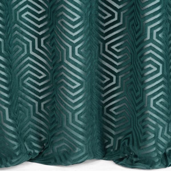 Valmis verho silmukoilla INGA 140x250 Pierre Cardin Eurofirany turkoosi