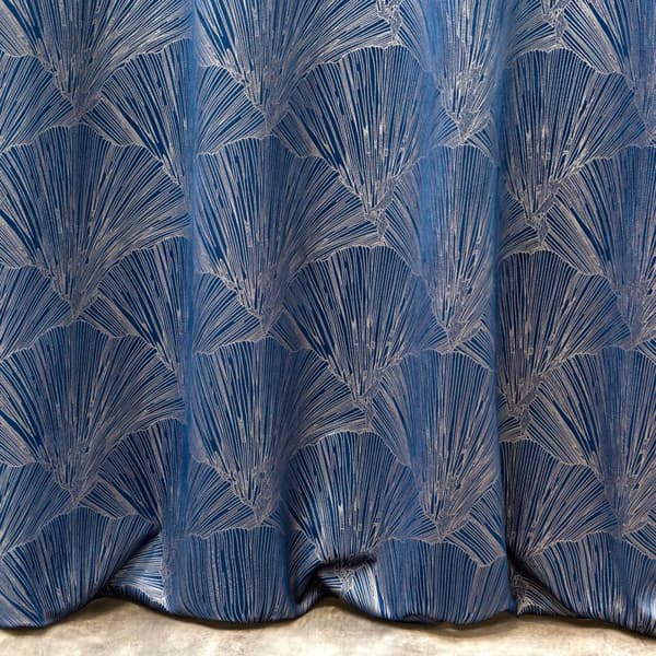 Färdig gardin med öljetter GOJA 140x250 Pierre Cardin Eurofirany marinblå