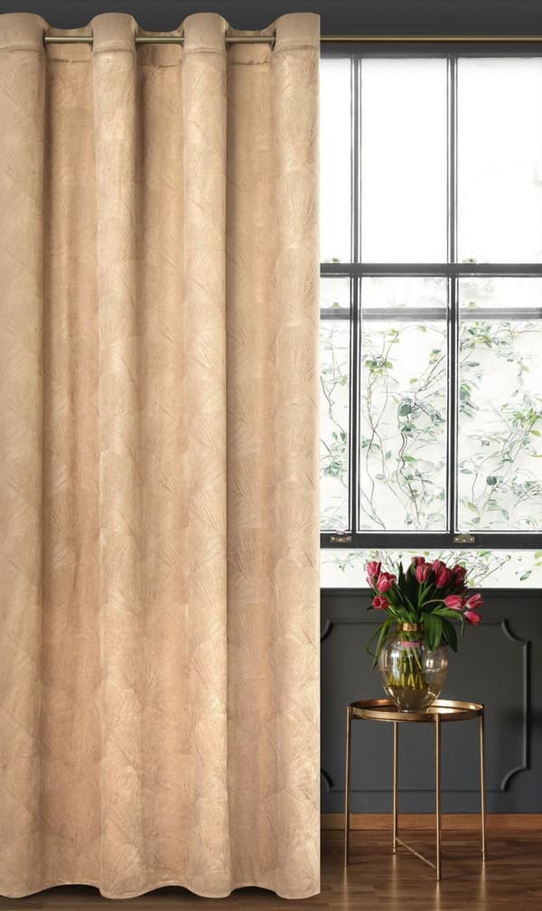 Valmis verho silmukoilla GOJA 140x250 Pierre Cardin Eurofirany beige