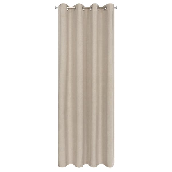 Færdiglavet gardin med øjer LIDIA 140x250 Eurofirany beige