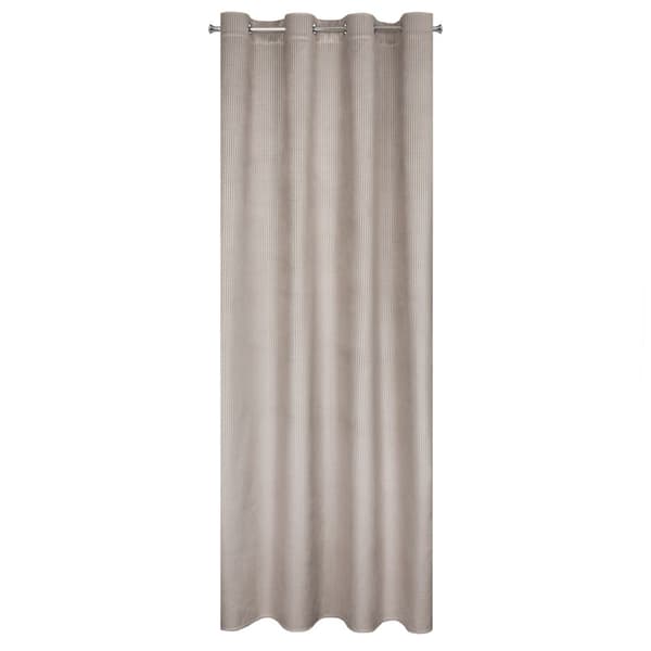Færdiglavet gardin med øjer DARCY 140x250 Eurofirany beige