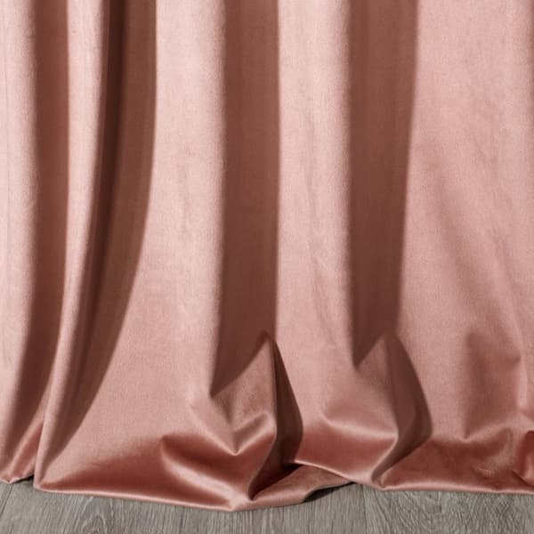 Valmis verho silmukoilla MELANIA 140x250 Eurofirany tummanpunainen