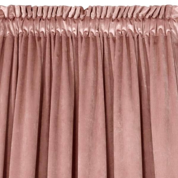 Valmis verho teipillä MELANIE 140x270 Eurofirany tummanpunainen