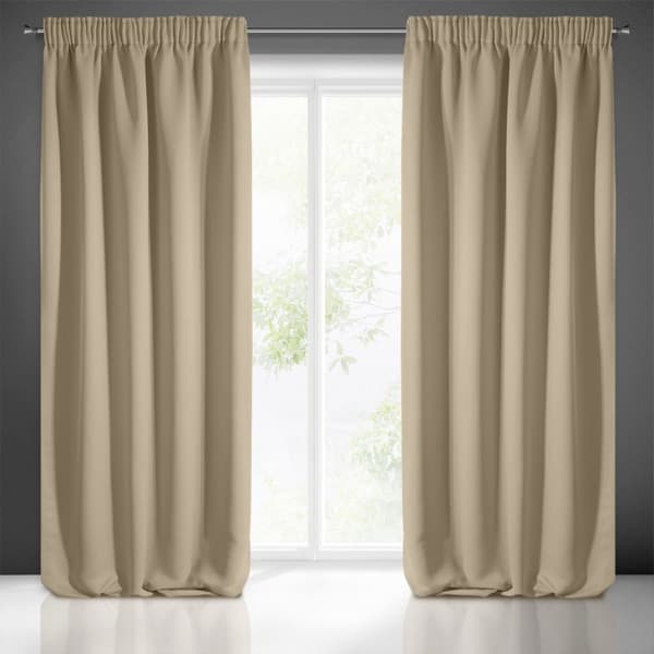 Valmis verho teipillä LOGAN 135x270 Eurofirany beige