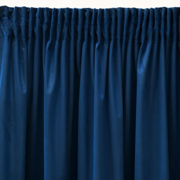 Færdiglavet gardin på tape SIBEL 140x270 Pierre Cardin Eurofirany marineblå