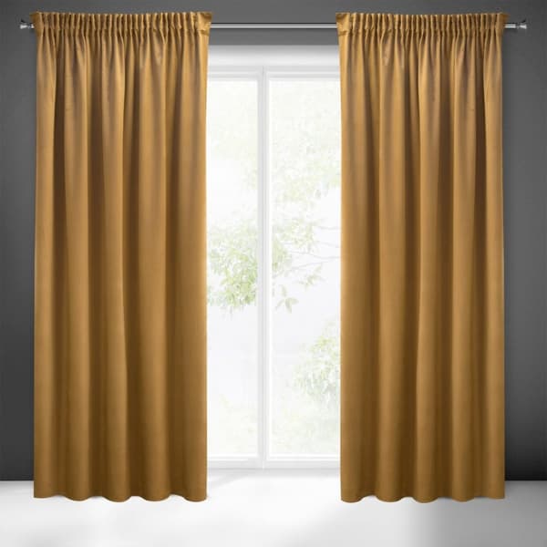 Valmis verho teipillä SIBEL 140x270 Pierre Cardin Eurofirany hunaja