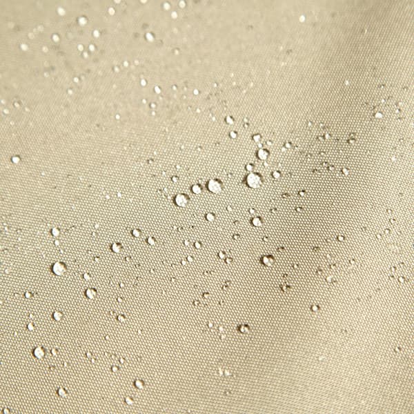 Færdiglavet gardin med seler, vandtæt, GARDEN 155x200, have, beige