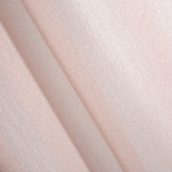 Færdiglavet gardin med øjer ARIANA 140x250 Eurofirany pink skinnende flæser