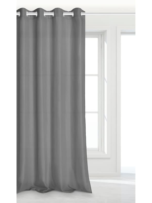 Valmis verho silmukoilla VIVA 140x250 grafiittia