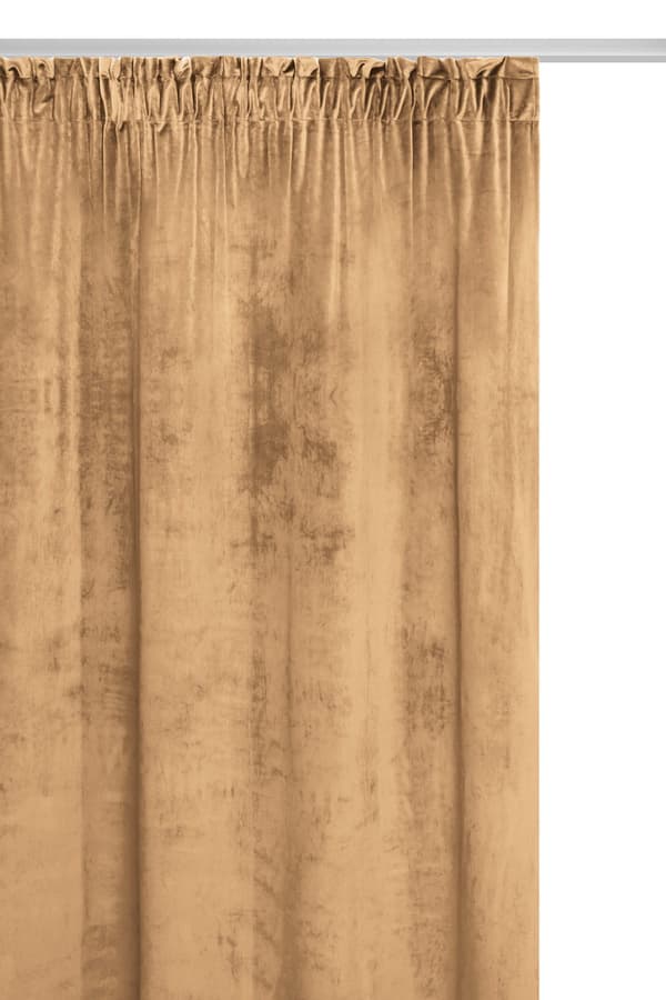 Valmis verho teipillä VELVET SOFT 140x270 samettihunaja