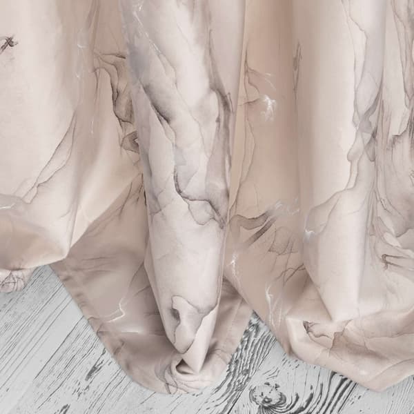 Valmis verho teipillä MARMY 140x270 veluuri puolipimennys vaalea beige