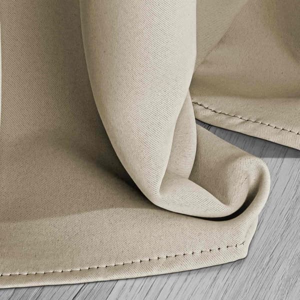 Valmis verho silmukoilla HOLD 140x250 blackout beige
