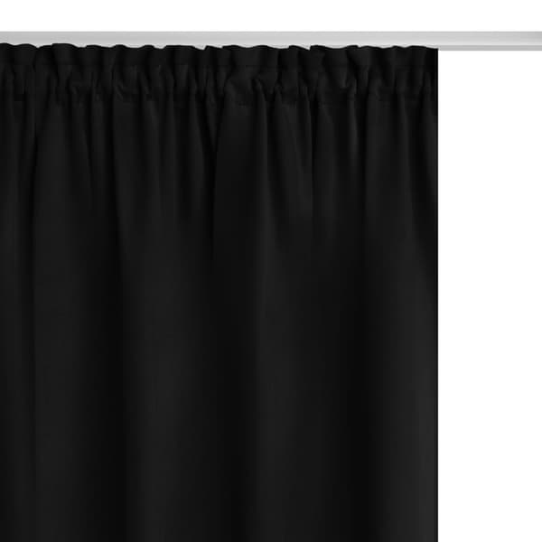 Valmis verho teipillä HOLD 140x270 blackout musta