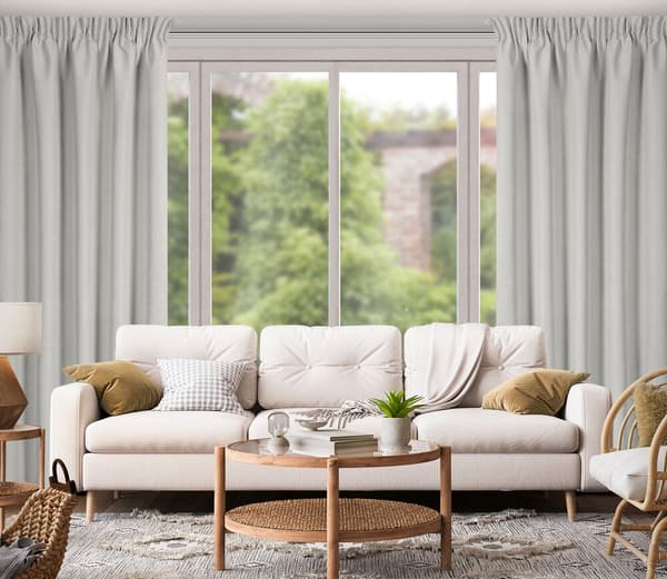 Færdiglavet gardin på tape SUZAN 135x270 Eurofirany beige mørklægning
