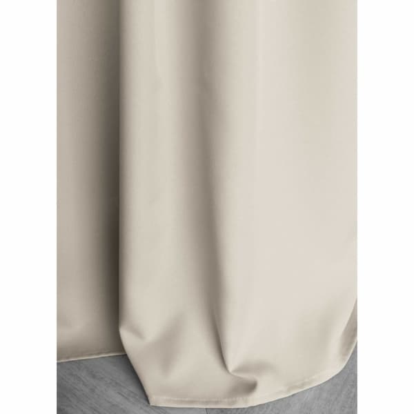 Färdiggjord gardin på tejp VIVA 140x300 semi-blackout ljus beige