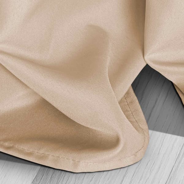 Färdiggjord gardin på tejp VIVA 140x270 semi-blackout beige