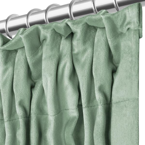 Færdiglavet gardin på tape VELVET SOFT 140x300 fløjlssalvie