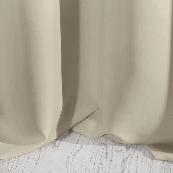 Færdiglavet gardin med øjer RITA 140x175 Eurofirany beige