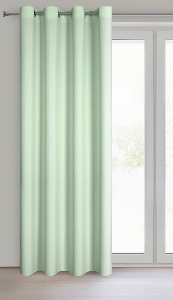 Valmis verho silmukoilla RITA 140x250 Eurofirany salvia