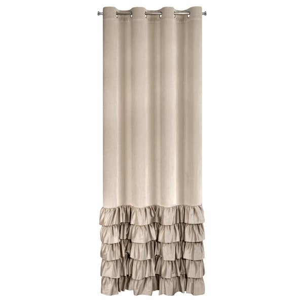 Valmis verho silmukoilla DANI 140x250 Eurofirany beige