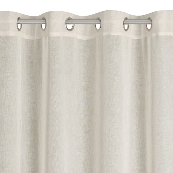 Färdig gardin med öljetter CARLI 140x250 Eurofirany beige
