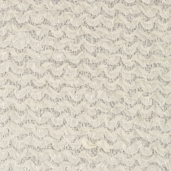 Færdiglavet gardin med øjer TIFFANY 135x250 Eva Minge creme chiffon mohair trådflæser