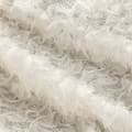Miniatyrbillede 7 af 8: Færdiglavet gardin med øjer TIFFANY 135x250 Eva Minge creme chiffon mohair trådflæser