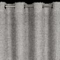 Miniatyrbillede 4 af 8: Færdiglavet gardin med øjer TIFFANY 135x250 Eva Minge sølv chiffon mohair trådflæser