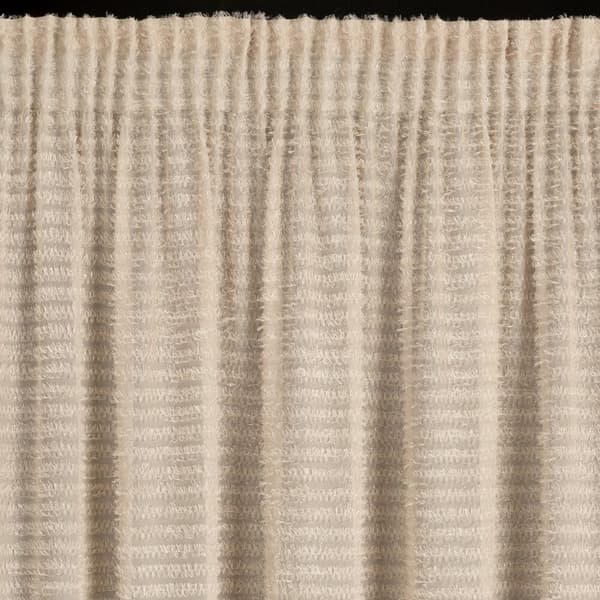 Valmis verho teipillä REINA 135x270 Eva Minge Eurofirany beige sifonki mohair raidallinen sovellus