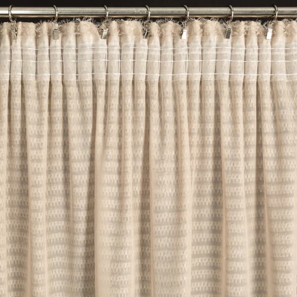 Valmis verho teipillä REINA 135x270 Eva Minge Eurofirany beige sifonki mohair raidallinen sovellus