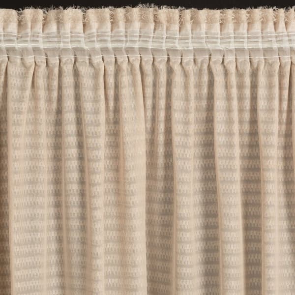 Valmis verho teipillä REINA 135x270 Eva Minge Eurofirany beige sifonki mohair raidallinen sovellus