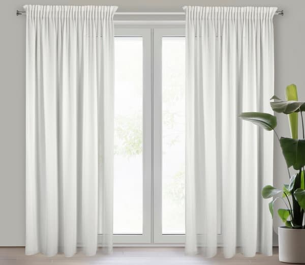 Färdig gardin på tejp MELINDA Eurofirany